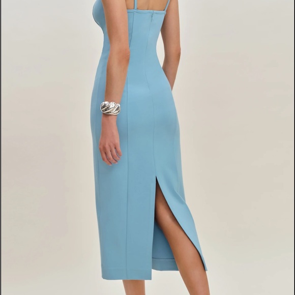 Reformation Remi Knit Dress Blue - Size XS - Picture 2 of 2